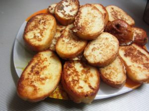 Гренки Рецепт С Молоком И Яйцом Сахаром