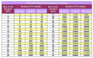 Калькулятор роста хгч по дням при беременности