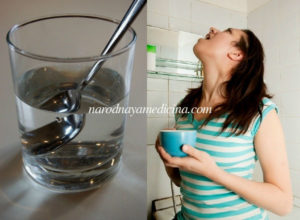 Полоскание горла содой и солью при беременности