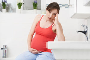 На 40 неделе беременности тошнит