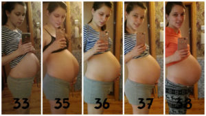 Опустился живот когда рожать 36 недель