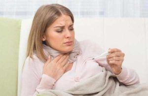 Болит горло 8 неделе беременности