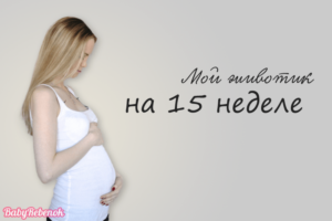 15 Неделя беременности форум