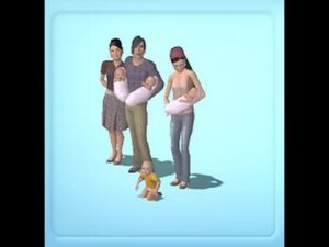 Как родить двойню в симс 3 мальчика и девочку