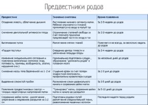 39 Неделя беременности предвестники родов у первородящих