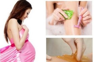 Как во время беременности побриться
