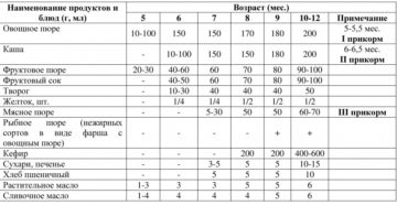 Сколько овощного пюре давать ребенку в 6 месяцев