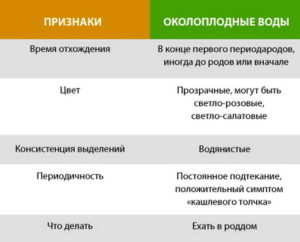 Как понять что подтекают воды на 40 неделе беременности