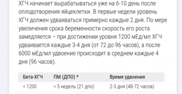 Хгч не удваивается на ранних сроках
