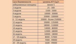 Низкий хгч при беременности на ранних сроках