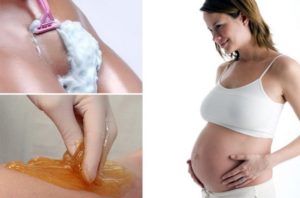Как во время беременности побриться