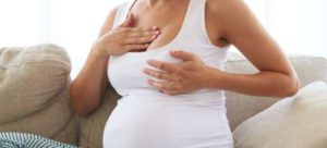 Немеет под грудью при беременности