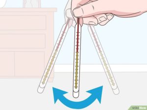 Как встряхивать градусник ртутный градусник