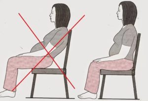 Как нельзя сидеть во время беременности на ранних сроках