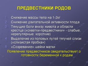 37 неделя беременности предвестники родов у первородящих отзывы форум