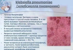 Клебсиелла пневмония при беременности в моче