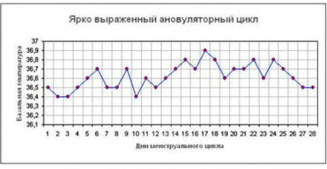 График бт при ановуляторном цикле